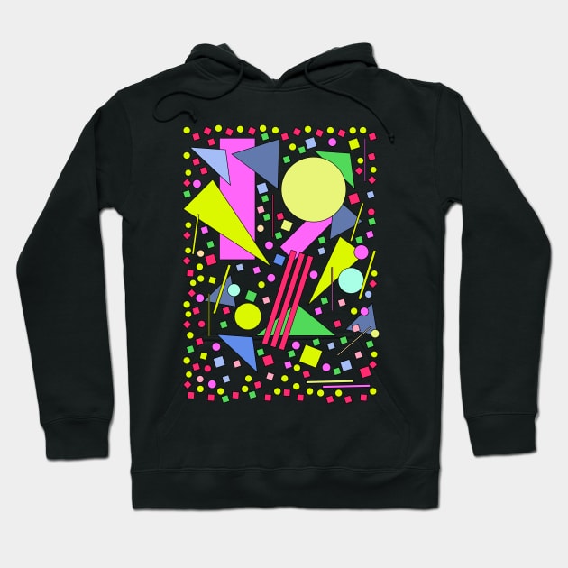 Retro Vintage 80s and 90s Style Hoodie by DiegoCarvalho